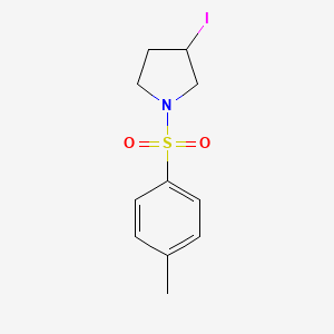 3-Iodo-1-(4-methylbenzene-1-sulfonyl)pyrrolidine