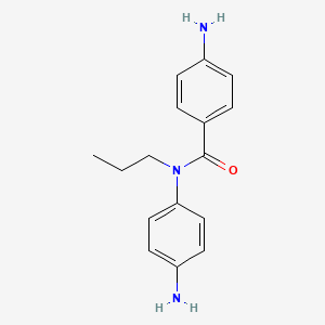 4-Amino-N-(4-aminophenyl)-N-propylbenzamide