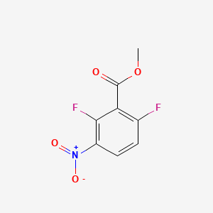 molecular formula C8H5F2NO4 B1418479 甲基2,6-二氟-3-硝基苯甲酸酯 CAS No. 84832-01-9