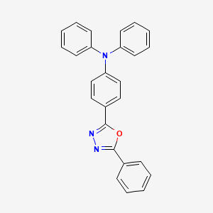 N,N-Diphenyl-4-(5-phenyl-1,3,4-oxadiazol-2-yl)aniline