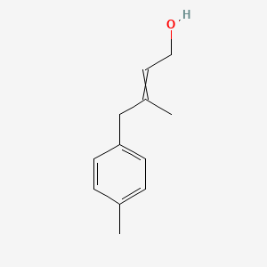 3-Methyl-4-(4-methylphenyl)but-2-en-1-ol