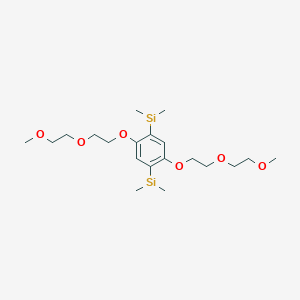 1,4-Bis(dimethylsilyl)-2,5-bis[2-(2-methoxyethoxy)ethoxy]benzene