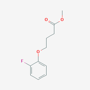 molecular formula C11H13FO3 B1418497 Methyl 4-(2-fluorophenoxy)butanoate CAS No. 1096828-31-7