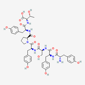 L-Tyrosyl-L-tyrosyl-L-seryl-L-tyrosyl-L-prolyl-L-tyrosyl-L-threonine