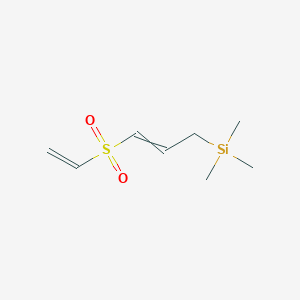 [3-(Ethenesulfonyl)prop-2-en-1-yl](trimethyl)silane