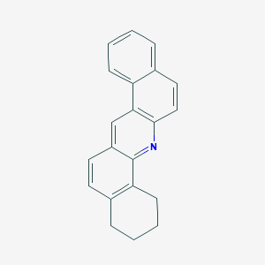 molecular formula C21H17N B014185 8,9,10,11-Tetrahydrodibenzo[A,H]acridine CAS No. 97135-12-1