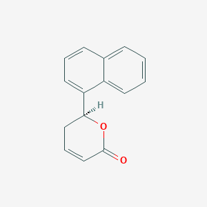 (6S)-6-(Naphthalen-1-yl)-5,6-dihydro-2H-pyran-2-one