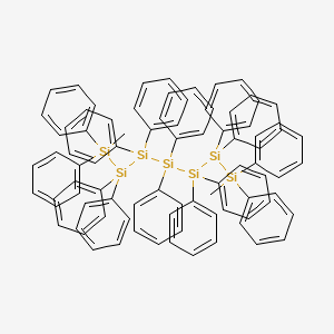 1,7-Dimethyl-1,1,2,2,3,3,4,4,5,5,6,6,7,7-tetradecaphenylheptasilane