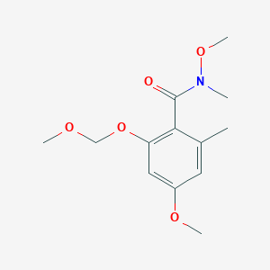 N,4-dimethoxy-2-(methoxymethoxy)-N,6-dimethylbenzamide