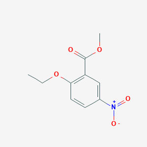 molecular formula C10H11NO5 B1418511 Methyl 2-ethoxy-5-nitrobenzoate CAS No. 80074-34-6