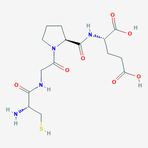 molecular formula C15H24N4O7S B14185119 L-Cysteinylglycyl-L-prolyl-L-glutamic acid CAS No. 875533-69-0