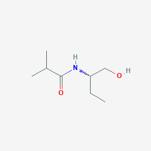 N-[(2S)-1-Hydroxybutan-2-yl]-2-methylpropanamide