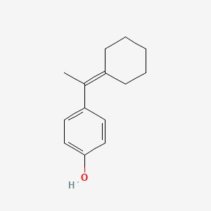 4-(1-Cyclohexylideneethyl)phenol