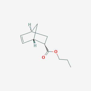 molecular formula C11H16O2 B14185232 Propyl (1S,2S,4S)-bicyclo[2.2.1]hept-5-ene-2-carboxylate CAS No. 922715-07-9