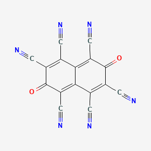 3,7-Dioxo-3,7-dihydronaphthalene-1,2,4,5,6,8-hexacarbonitrile