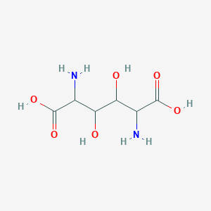 2,5-Diamino-3,4-dihydroxyhexanedioic acid