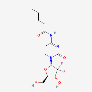 2'-Deoxy-2',2'-difluoro-N-pentanoylcytidine