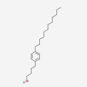 4-(4-Dodecylphenyl)butan-1-OL