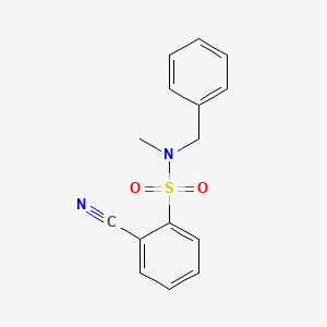 N-Benzyl-2-cyano-N-methylbenzenesulfonamide