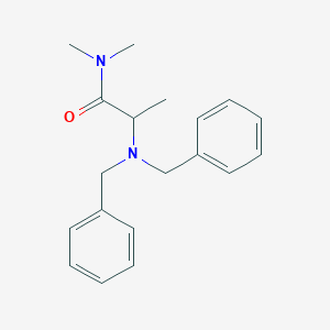 N~2~,N~2~-Dibenzyl-N,N-dimethylalaninamide