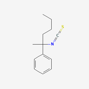 (2-Isothiocyanatohexan-2-yl)benzene