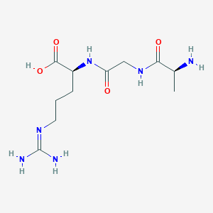 molecular formula C11H22N6O4 B14185571 Ala-Gly-Arg CAS No. 901131-08-6