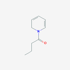 molecular formula C9H13NO B14185628 1,2-Dihydropyridine, 1-(1-oxobutyl)- CAS No. 849947-72-4