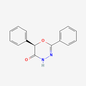 (6R)-2,6-Diphenyl-4H-1,3,4-oxadiazin-5(6H)-one