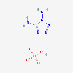 Perchloric acid;tetrazole-1,5-diamine