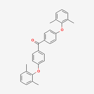 Bis[4-(2,6-dimethylphenoxy)phenyl]methanone