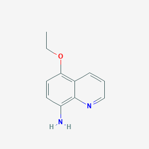 molecular formula C11H12N2O B1418579 5-乙氧基喹啉-8-胺 CAS No. 1154275-84-9