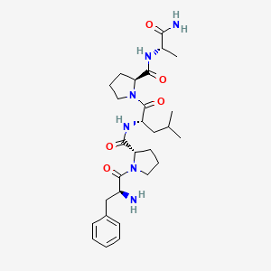 L-Phenylalanyl-L-prolyl-L-leucyl-L-prolyl-L-alaninamide