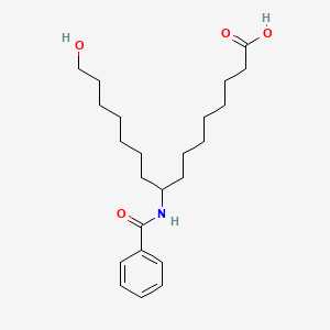 9-Benzamido-16-hydroxyhexadecanoic acid