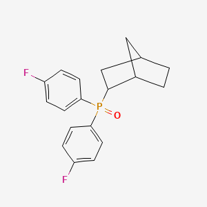 (Bicyclo[2.2.1]heptan-2-yl)bis(4-fluorophenyl)oxo-lambda~5~-phosphane