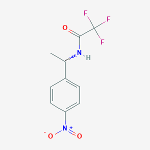 (S)-2,2,2-trifluoro-N-(1-(4-nitrophenyl)ethyl)acetamide