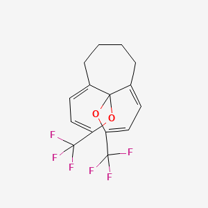 molecular formula C15H12F6O2 B14185917 Agn-PC-00AZ8Y CAS No. 908338-78-3