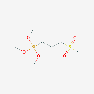 molecular formula C7H18O5SSi B14185967 [3-(Methanesulfonyl)propyl](trimethoxy)silane CAS No. 923289-82-1