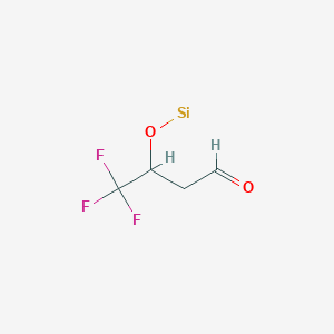 molecular formula C4H4F3O2Si B14185987 CID 78067719 