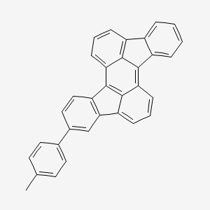 molecular formula C33H20 B14186041 5-(4-Methylphenyl)rubicene CAS No. 922184-96-1