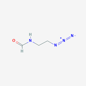 molecular formula C3H6N4O B14186129 N-(2-Azidoethyl)formamide CAS No. 873975-38-3