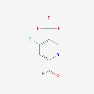 4-Chloro-5-(trifluoromethyl)picolinaldehyde