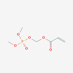 molecular formula C6H11O6P B14186165 [(Dimethoxyphosphoryl)oxy]methyl prop-2-enoate CAS No. 917867-37-9