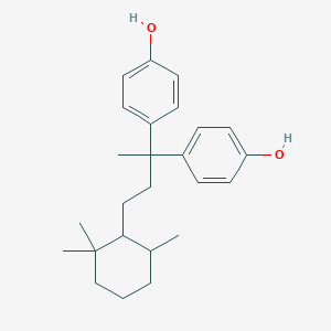 Phenol, 4,4'-[1-methyl-3-(2,2,6-trimethylcyclohexyl)propylidene]bis-