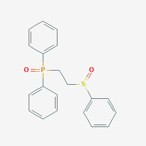 molecular formula C20H19O2PS B14186218 [2-(Benzenesulfinyl)ethyl](oxo)diphenyl-lambda~5~-phosphane CAS No. 922737-69-7