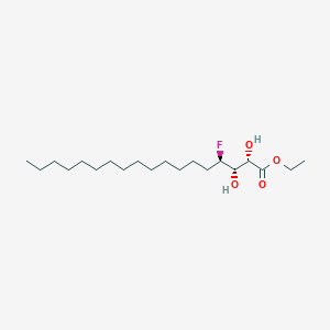 ethyl (2S,3S,4R)-4-fluoro-2,3-dihydroxyoctadecanoate