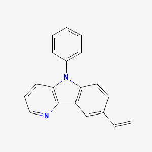 8-Ethenyl-5-phenyl-5H-pyrido[3,2-B]indole