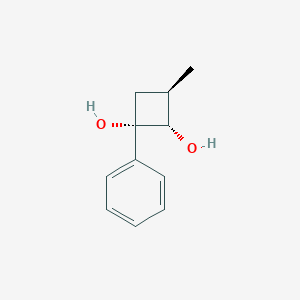 (1S,2S,3R)-3-methyl-1-phenylcyclobutane-1,2-diol