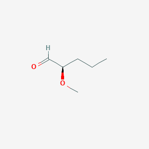 molecular formula C6H12O2 B14186412 (2R)-2-Methoxypentanal CAS No. 867267-82-1