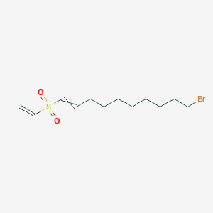 10-Bromo-1-(ethenesulfonyl)dec-1-ene