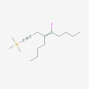 (4-Butyl-5-iodonon-4-en-1-yn-1-yl)(trimethyl)silane